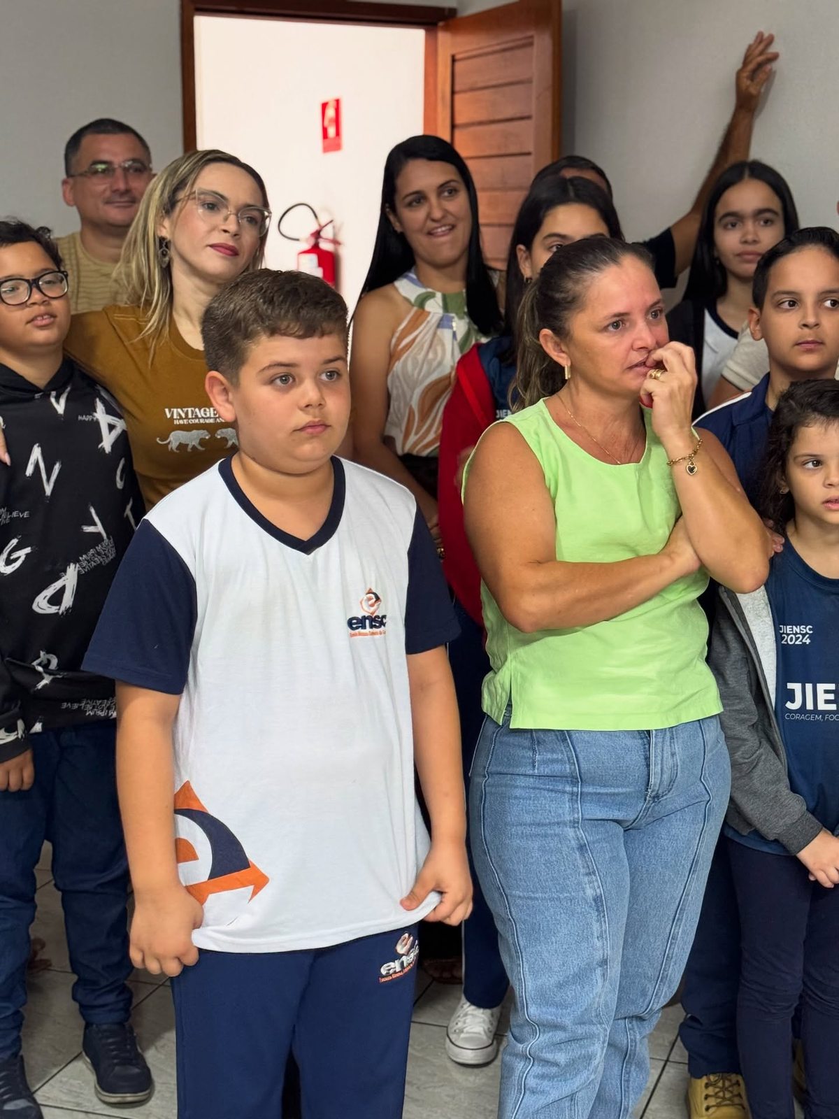 Famílias reunidas na abertura da Family Week 2026 na ENSC